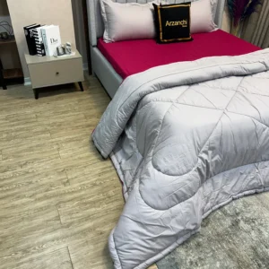 روتختی ساده سرخابی و طوسی کد S488 ارزانچی