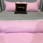 روتختی ساده صورتی و طوسی کد S627 ارزانچی