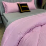 روتختی ساده صورتی و طوسی کد S627 ارزانچی